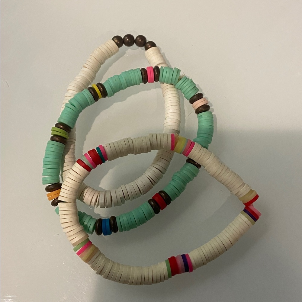 Colorful Beaded Bracelet Set